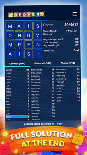 WordHero: Word Hero screenshot 3