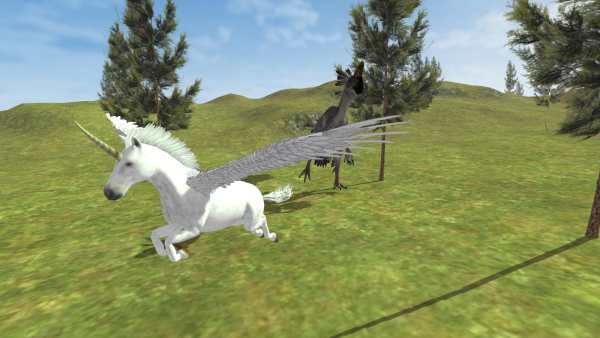 Flying Unicorn Simulator Free screenshot 4