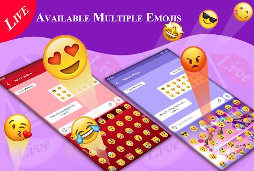 Live Keyboard Background - Animations, Emojis, GIF screenshot 6