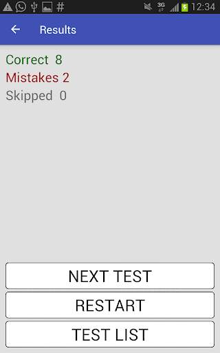 5555 English Grammar Tests screenshot 5