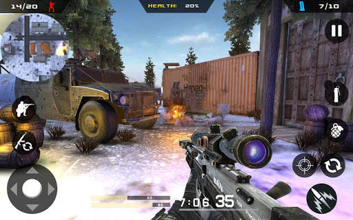 Winter Mountain Sniper - Moder screenshot 4