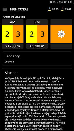 Idem Hore - Počasie a podmienky na horách screenshot 5