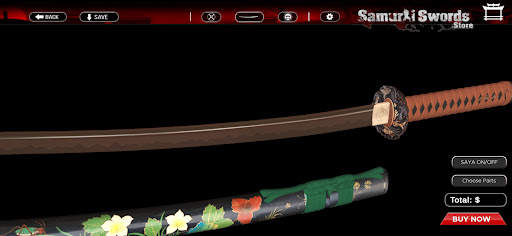 Samurai Swords Store screenshot 2
