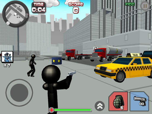 Stickman City Shooting 3D screenshot 11