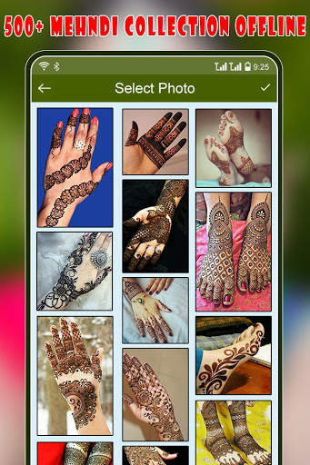 Mehndi Design  : Dulhan Mehndi (Offline) screenshot 1