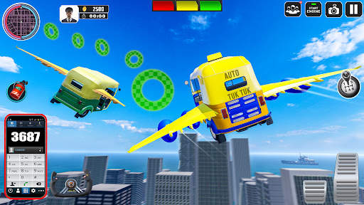 Auto Rickshaw 3D: Tuk Tuk Game screenshot 7