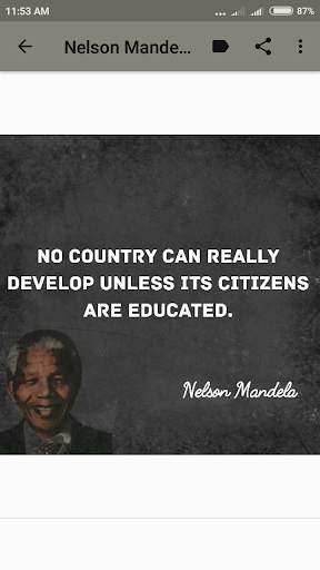Nelson Mandela Quotes screenshot 5