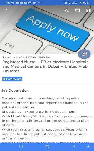 Jobs in Dubai and Canada скриншот 3