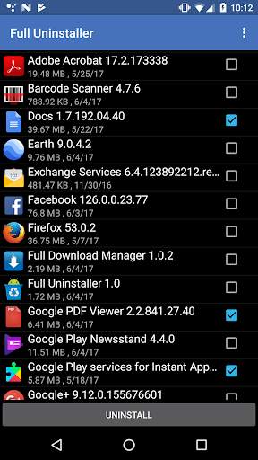 Full Uninstaller screenshot 3