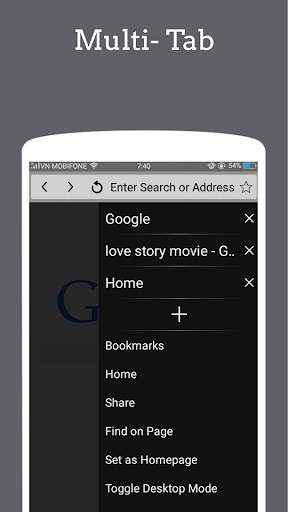 4G Internet Browser: Light & Fast - Speed Browser screenshot 5