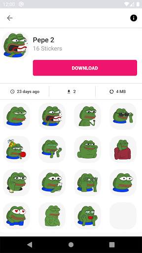 New Animated Stickers For WhatsApp - WAStickerApps screenshot 3