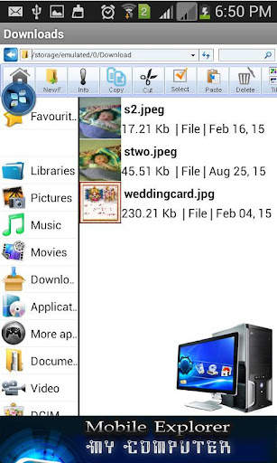 My Computer Mobile Explorer screenshot 19