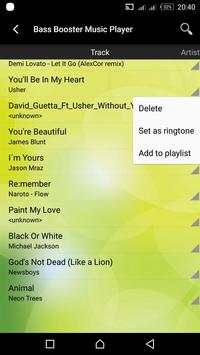 Bass Booster Music Player screenshot 2