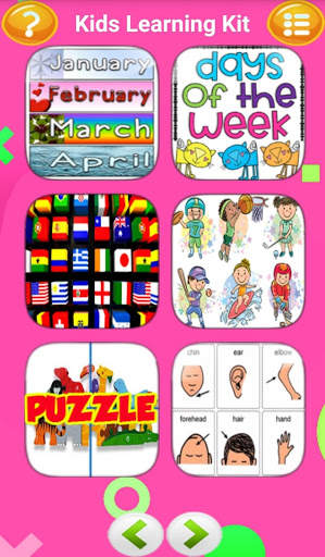 Kids Learning - ABC,123, Animals, Shapes, Fruits screenshot 2