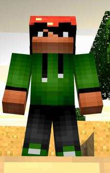 Skin Minecraft Wallpaper HD screenshot 5
