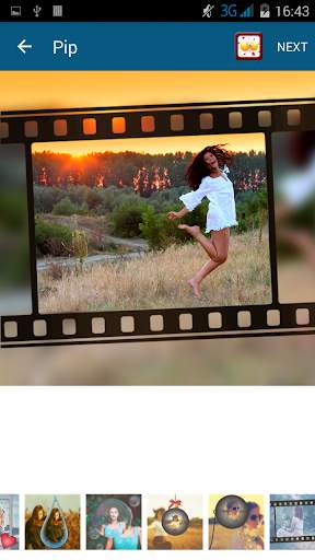 Romantic Photo Pip Camera - Christmas Frames screenshot 5
