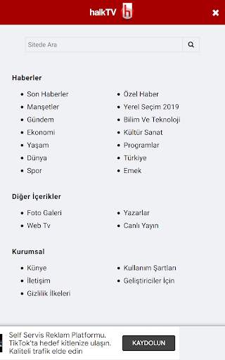 Halk TV screenshot 7