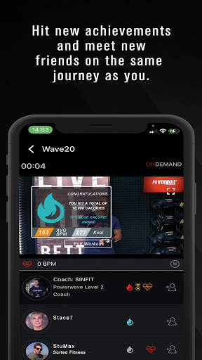 PowerWave – Fitness OnDemand 5 تصوير الشاشة