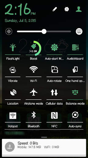 Go Green Theme скриншот 2