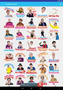 Desi Talking Stickers for all Messengers screenshot 13