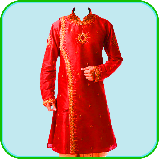 Men Sherwani Suit Photo Editor icon