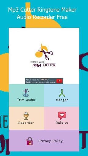 Ringtone Maker and Cutter mp3 Joiner Merger app screenshot 1