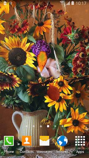Autumn Flower Live Wallpaper screenshot 2