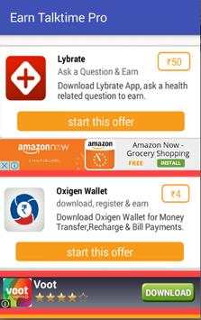 Earn Talktime Pro स्क्रीनशॉट 3