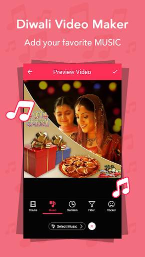 Diwali Video Maker screenshot 2