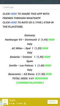 Genuine SureBet Tips screenshot 3