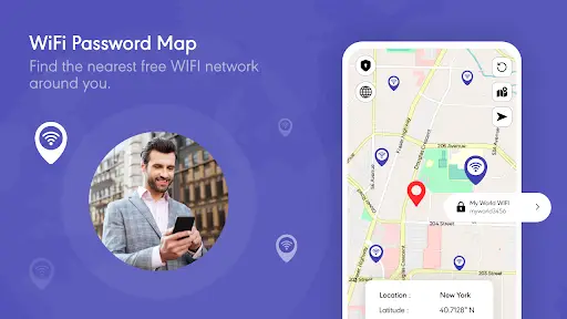 WiFi Password Map screenshot 1