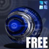 Blue Krome Theme and Icons on 9Apps