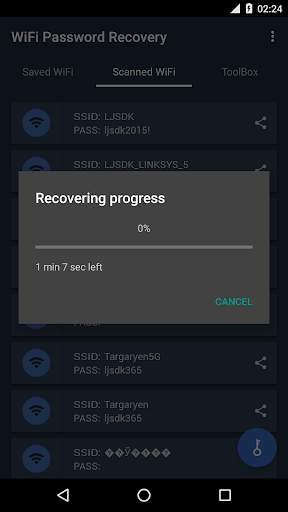 WiFi Password Recovery screenshot 4