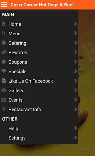 Cozzi Corner Hot Dogs & Beef screenshot 2