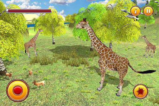 Giraffe Family Life Jungle Sim screenshot 16