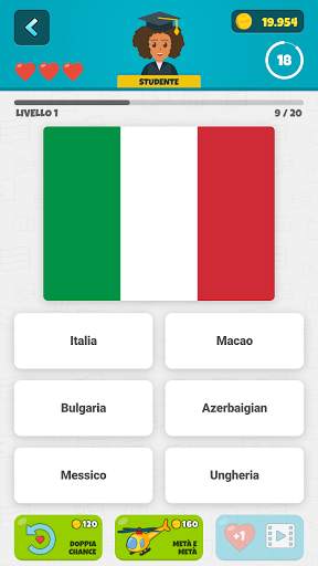 Bandiere 2: Geografia Quiz screenshot 2