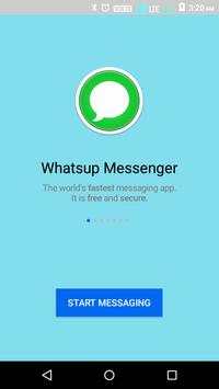 Whatsup Messenger screenshot 1