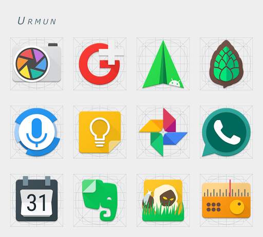 Urmun - Icon Pack screenshot 2