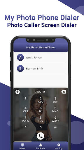 My Photo Phone Dialer: Photo Caller Screen Dialer screenshot 1