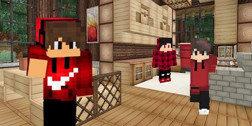 Red Boy Skin for Minecraft screenshot 1