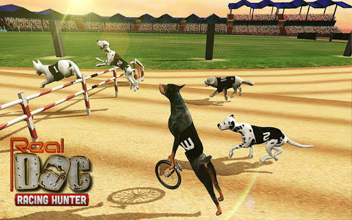 Real Dogs Racing Rabbit Hunter Greyhound Simulator screenshot 3