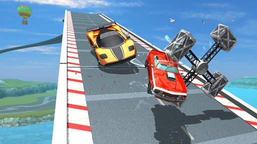 Mega Ramp Car Racing :  Impossible Tracks 3D screenshot 2