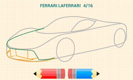 How to Draw Cars स्क्रीनशॉट 3