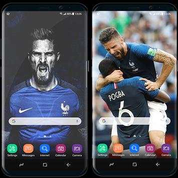 Tim sepak bola Perancis wallpaper Piala Dunia 2018 screenshot 4