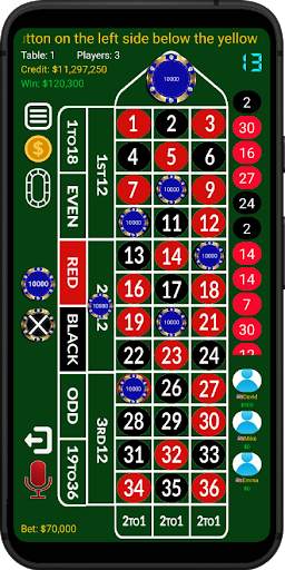 Online Roulette Casino Game with Live Audio Chat screenshot 2