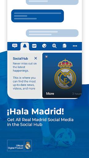 Real Madrid Keyboard screenshot 1