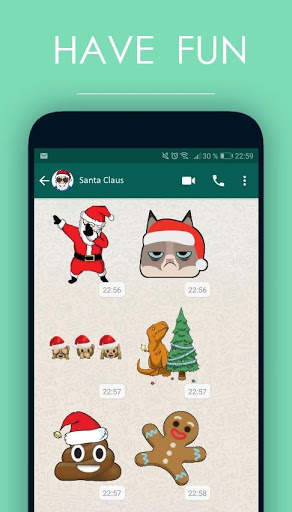 HOHOHO Stickers for WhatsApp screenshot 5