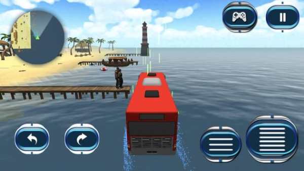 Floating Coach Bus : Public Transport screenshot 5