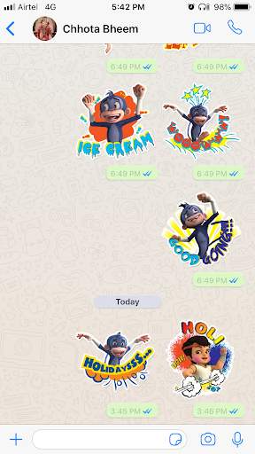 Chhota Bheem WAStickers screenshot 6