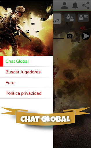 Chat Free - Fire: Chatear y Conocer jugadores screenshot 1